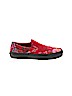 Vans Floral Red Sneakers Size 8 - photo 1