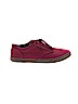 Vans Solid Burgundy Sneakers Size 8 1/2 - photo 1