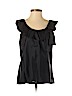Ann Taylor 100% Silk Black Sleeveless Silk Top Size 4 (petite) - photo 1