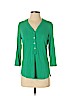 Donna Degnan Green 3/4 Sleeve Top Size S - photo 1