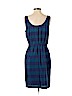 Ann Taylor LOFT 100% Polyester Blue Casual Dress Size S - photo 2