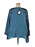 Assorted Brands Blue Long Sleeve Blouse Size XXL - photo 2