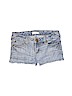 Free People Blue Denim Shorts Size 28 waist - photo 1