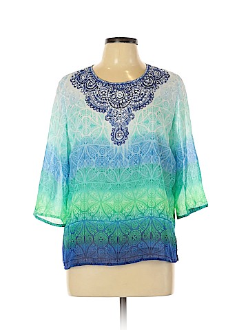 Alfred Dunner 3/4 Sleeve Blouse (view 1)