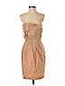 Marc by Marc Jacobs 100% Silk Tan Cocktail Dress Size 2 - photo 1