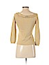 Copper Key Gold 3/4 Sleeve Top Size S - photo 2