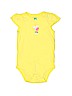 Carter's 100% Cotton Yellow Short Sleeve Onesie 18-24 MO / 24 MO - photo 1