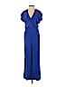 Diane von Furstenberg Blue Jumpsuit Size 4 - photo 1