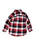 The Children's Place 100% Cotton Red Long Sleeve Button-Down Shirt Size 5 - 6 - photo 2