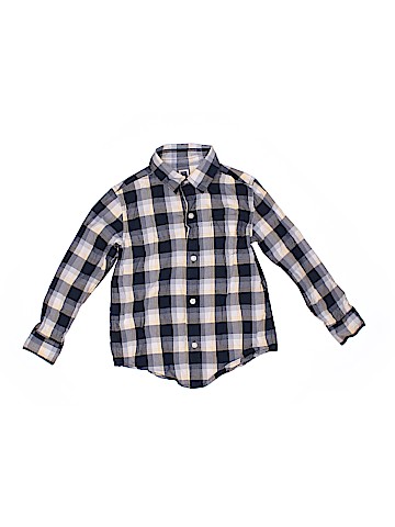 Janie and Jack Long Sleeve Button-Down Shirt (view 1)
