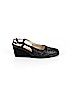 Stephane Kelian 100% Leather Black Wedges Size 4 1/2 - photo 1