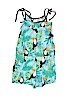 Gymboree 100% Rayon Print Blue Romper Size 8 - photo 1