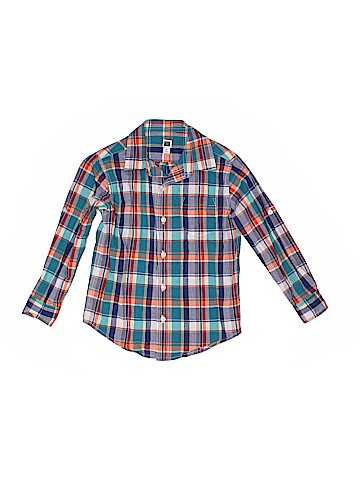 Janie and Jack Long Sleeve Button-Down Shirt (view 1)
