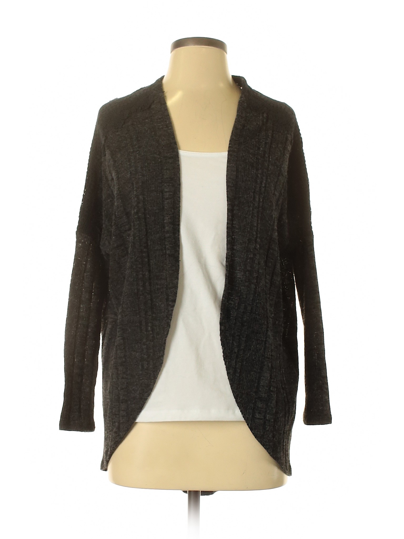 Eyeshadow Women Gray Cardigan S | eBay