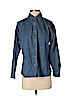 Mountain Lake 100% Cotton Blue Long Sleeve Button-Down Shirt Size S (petite) - photo 1