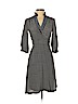 Banana Republic 100% Silk Gray Casual Dress Size 0 (petite) - photo 1