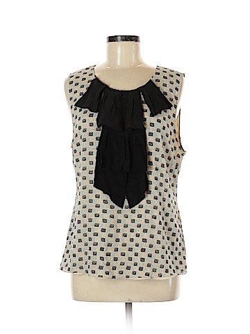 Mia Via Sleeveless Silk Top (view 1)