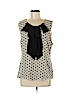 Mia Via Ivory Sleeveless Silk Top Size XL - photo 1