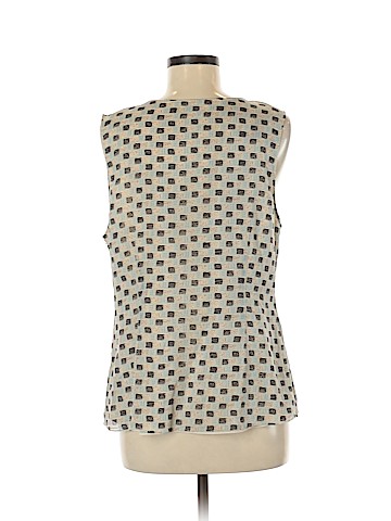 Mia Via Sleeveless Silk Top (view 2)