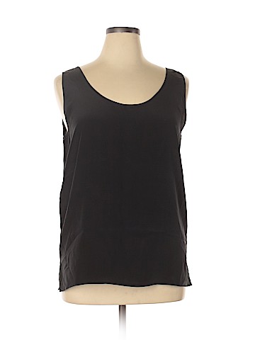 Adrianna Papell Sleeveless Silk Top (view 1)