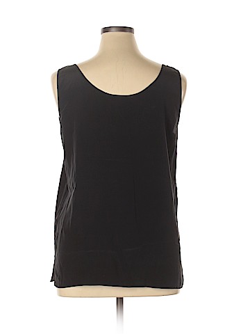 Adrianna Papell Sleeveless Silk Top (view 2)