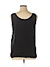 Adrianna Papell 100% Silk Black Sleeveless Silk Top Size XL - photo 2