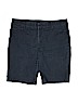 JM Collection Blue Denim Shorts Size 16 - photo 1