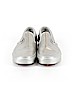 Vans 100% Leather Silver Sneakers Size 8 1/2 - photo 2