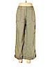 Caslon 100% Linen Green Linen Pants Size 10 (petite) - photo 1