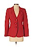Armani Collezioni Red Wool Blazer Size 4 - photo 1