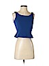 Tahari Blue Sleeveless Blouse Size 2 (petite) - photo 1