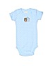 Carter's 100% Cotton Blue Short Sleeve Onesie Size Newborn - photo 1