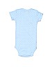 Carter's 100% Cotton Blue Short Sleeve Onesie Size Newborn - photo 2