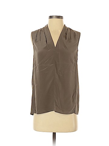 L.K. Bennett Sleeveless Silk Top (view 1)