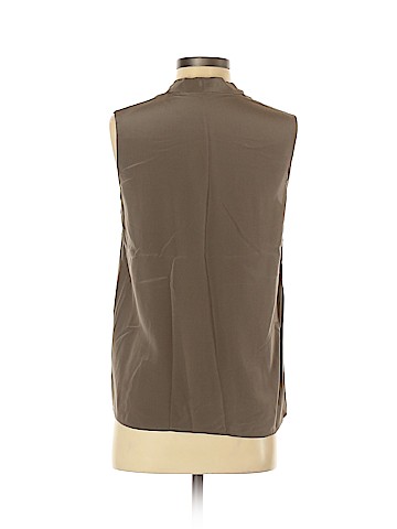 L.K. Bennett Sleeveless Silk Top (view 2)