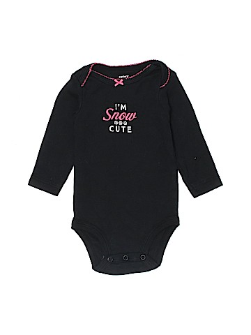 Carter's Long Sleeve Onesie (view 1)
