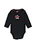 Carter's 100% Cotton Black Long Sleeve Onesie 3-6 MO / 6 MO - photo 1