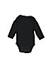 Carter's 100% Cotton Black Long Sleeve Onesie 3-6 MO / 6 MO - photo 2