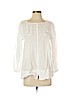 BCBGMAXAZRIA 100% Cotton White 3/4 Sleeve Blouse Size XS - photo 1