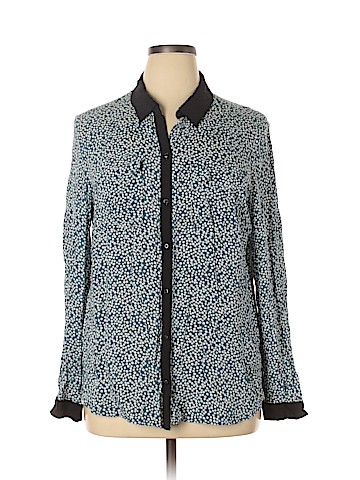 Ann Taylor LOFT Outlet Long Sleeve Button-Down Shirt (view 1)