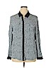 Ann Taylor LOFT Outlet 100% Rayon Teal Long Sleeve Button-Down Shirt Size XL - photo 1