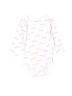 H&M White Long Sleeve Onesie Size 2-4 - photo 1