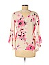 Sweet Pea by Stacy Frati Ivory Long Sleeve Blouse Size M - photo 2