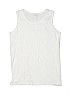 Unbranded 100% Cotton White Tank Top Size 7 - 8 - photo 1