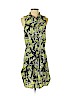 MICHAEL Michael Kors 100% Polyester Green Casual Dress Size 4 - photo 1