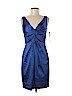 Jones New York 100% Polyester Blue Cocktail Dress Size 6 (petite) - photo 1