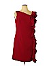 Teri Jon by Rickie Freeman 100% Polyester Red Cocktail Dress Size 16 - photo 1