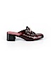 Lauren by Ralph Lauren Burgundy Mule/Clog Size 6 1/2 - photo 1