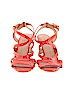 J.Crew Red Wedges Size 8 - photo 2
