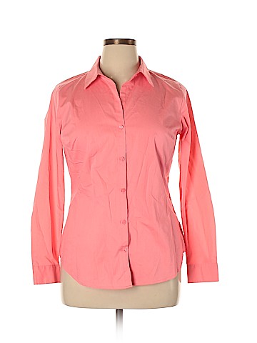 Worthington Long Sleeve Button-Down Shirt (view 1)